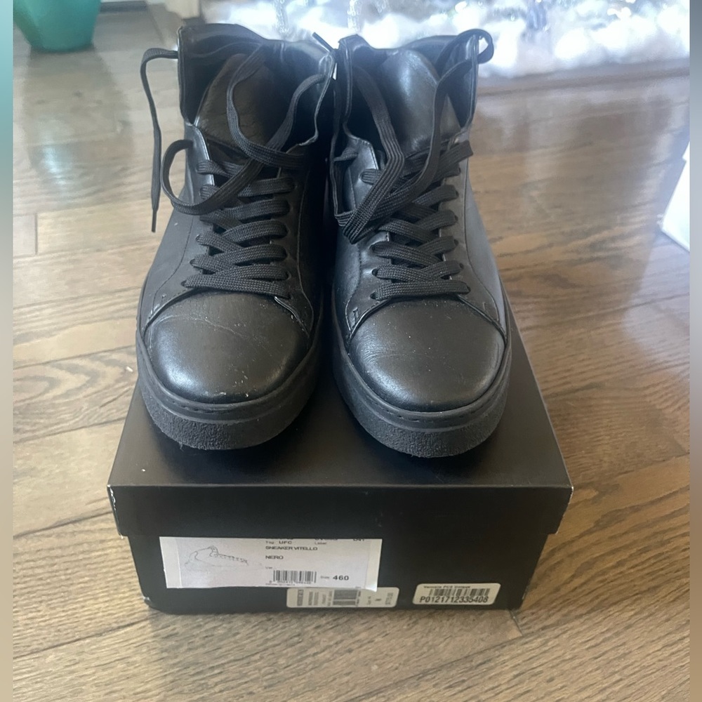 Versace Nero Vitello Sneakers